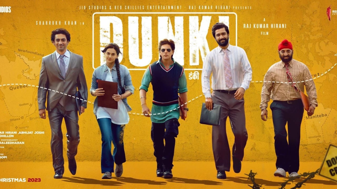 DUNKI 2023 (.HIndi.)fullMovie Download Free vegamovies 720p, - Pledge