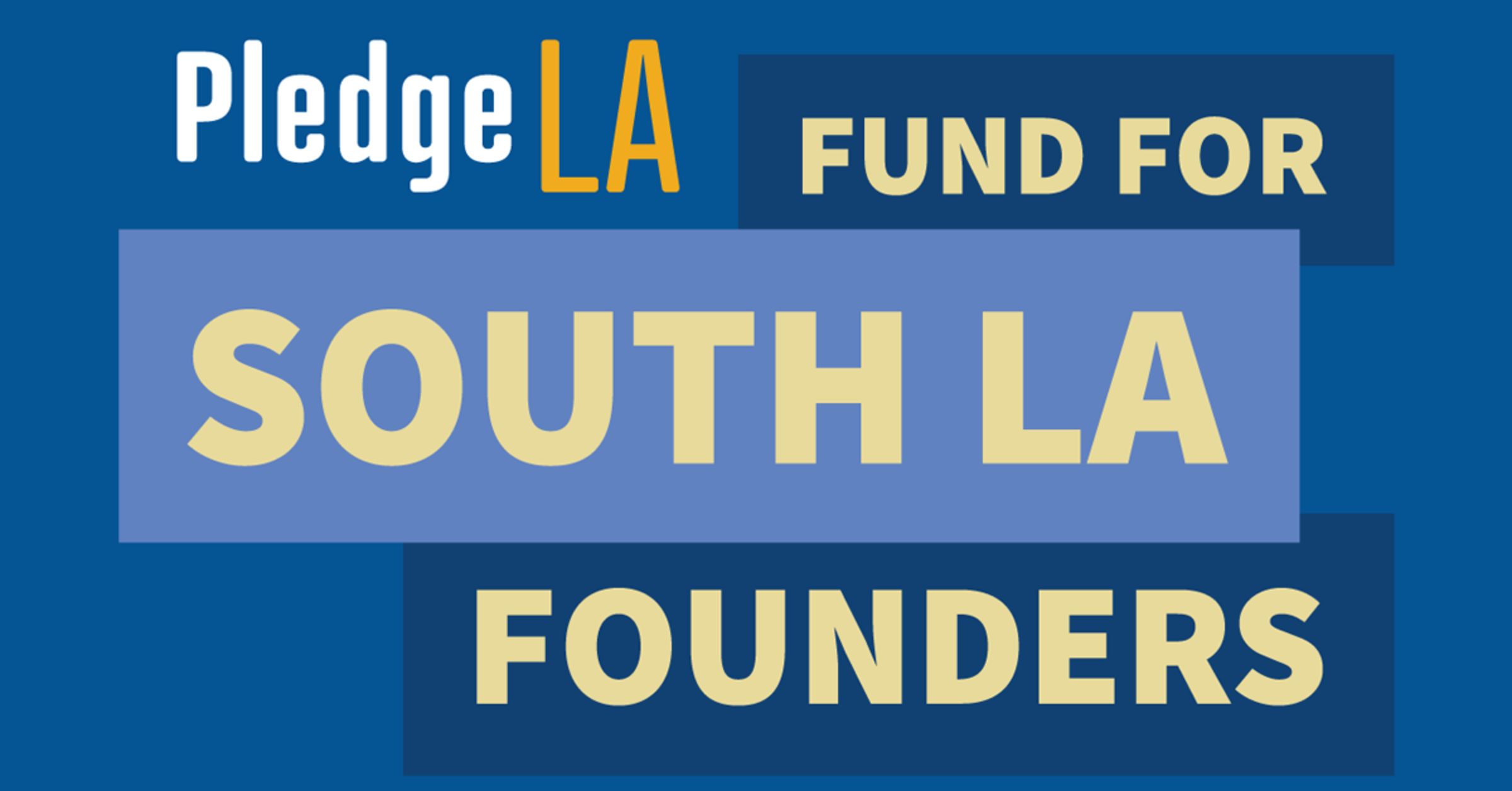 PledgeLA Fund for South LA Founders Pledge