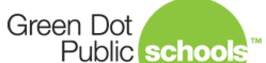 Green Dot Public Schools logo